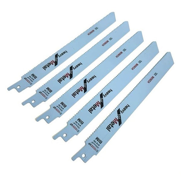 ☆未使用品☆BOSCH ボッシュ セーバーソー替刃5本組 金属用 S1025VF - 3