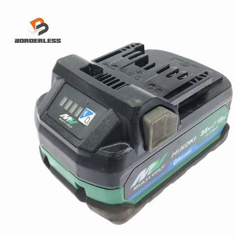 ☆中古品☆HiKOKI ハイコーキ 純正リチウムイオン蓄電池 BSL36A18BX マルチボルトバッテリー 充電池 Bluetooth搭載116898