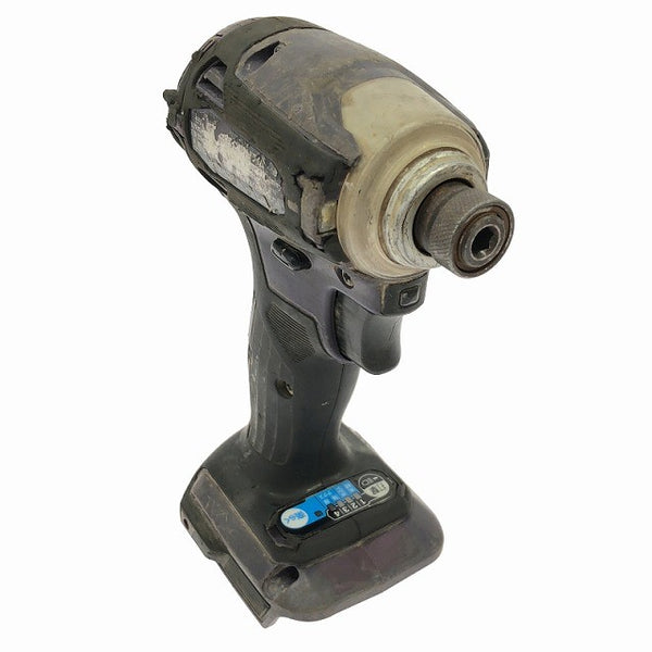 ☆中古品☆makita マキタ 充電式インパクトドライバ TD172D  紫/パープル バッテリー2個(18V 6.0Ah)付き コードレス137212 - 3