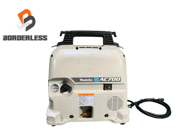 ☆中古品☆makita マキタ 100V 5L 常圧/一般圧 エアコンプレッサー AC700 エアーコンプレッサー エア工具 エアツール137193 - 1