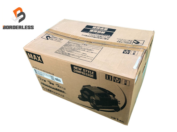 ☆未使用品☆MAX マックス 高圧 スーパーエアコンプレッサー AK-HH1310E ジュラシックレッド 100V 11L エアーコンプレッサー119099 - 1