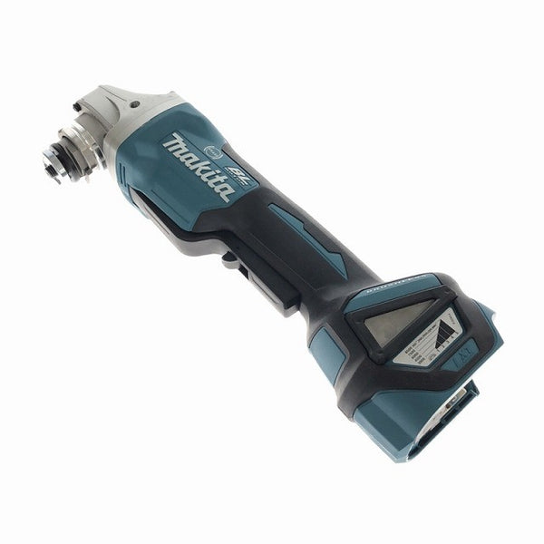 ☆未使用品☆ makita マキタ 18V 100mm 充電式グラインダー GA418DZ サイドグリップ付き 変速ダイヤル パドルスイッチタイプ118975 - 5