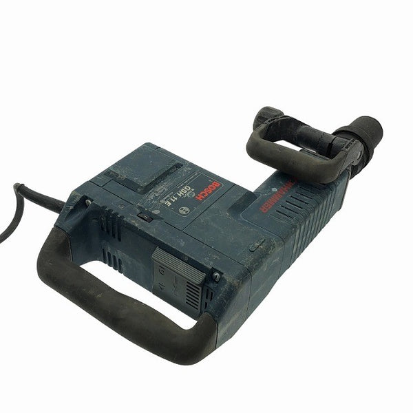 ☆中古品☆BOSCH ボッシュ 100V 破つりハンマー GSH11E ケース付き 破壊 粉砕 ハツリ 斫り チッパー おまけ付き119501 - 6