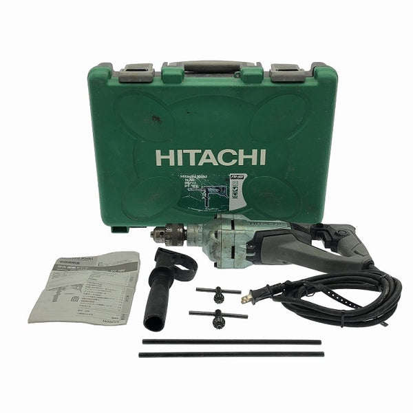 ☆中古品☆HITACHI 日立工機 100V 19mm 振動ドリル DV19V ケース付 コード式 震動ドリル 電気ドリル 電動ドリル 穴あけ 穿孔 - 3