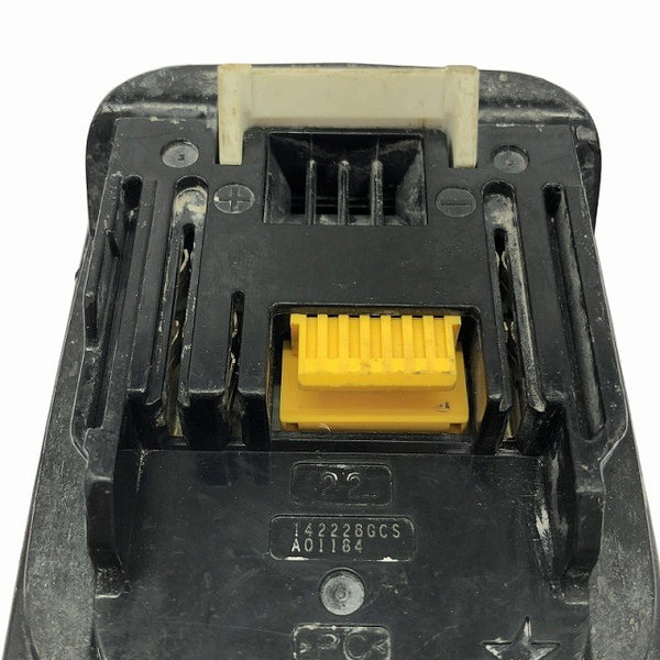 ☆中古品セット☆makita マキタ 14.4V 3.0Ah/18V 4.0Ah 純正リチウムイオンバッテリー BL1430+BL1840 LITHIUM-ION 雪/飛行機 116104 - 9