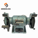 ☆中古品☆HITACHI 日立工機 100V 150mm 卓上電気グラインダー GT15/GT-15 金属加工 研磨 研削 両頭グラインダー114296 - 1