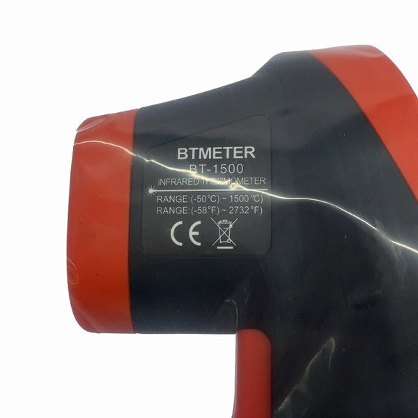 ☆未使用品☆BTMETER 赤外線温度計 BT-1500 非接触式 サーモメーター 赤外線放射温度計 レーザー温度計124487 - 6