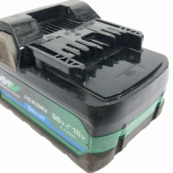 ☆中古品☆HiKOKI ハイコーキ 純正リチウムイオン蓄電池 BSL36A18BX マルチボルトバッテリー 充電池 Bluetooth搭載116898 - 8
