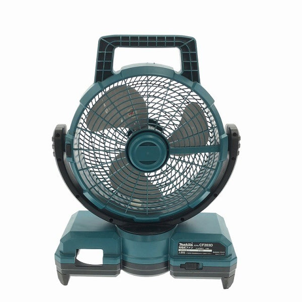 ☆中古品☆ makita マキタ 14.4V/18V 充電式ファン CF203D 青/ブルー 本体のみ 送風 乾燥 扇風機118650 - 7