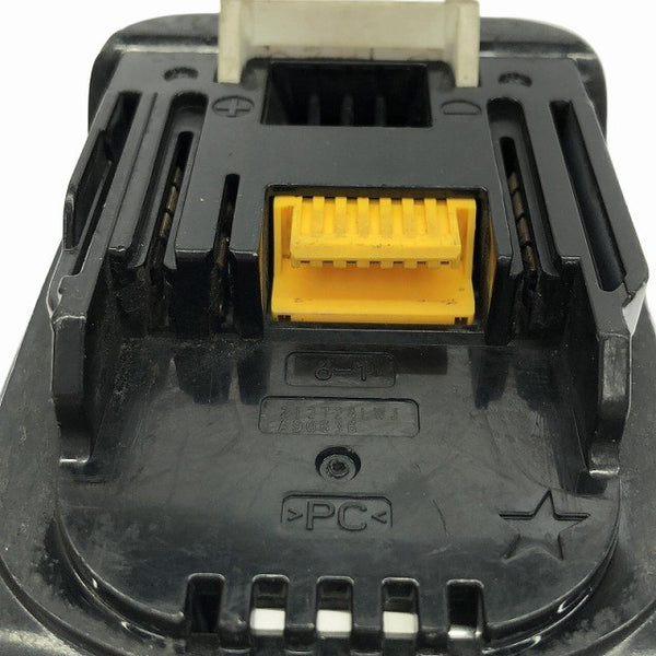☆中古品セット☆makita マキタ 18V 6.0Ah 純正 リチウムイオンバッテリー BL1860B 急速充電器 DC18RF リチウムイオン電池137762 - 8