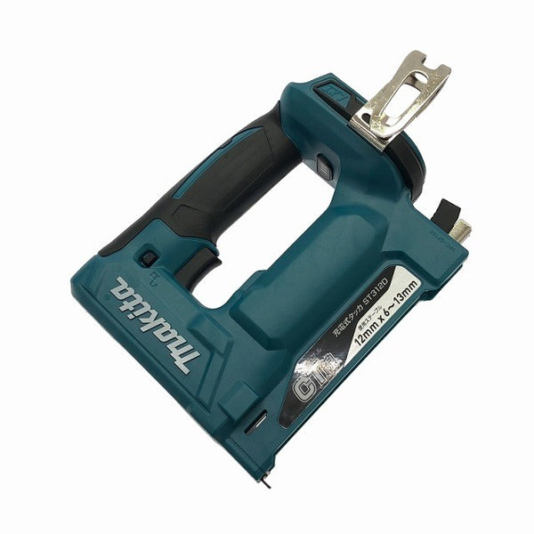 ☆未使用品☆makita マキタ 18V 充電タッカー ST312DZK 本体＋ケース付 ステープル幅 CT線12mm コードレス バッテリー式 電動工具129529 - 6