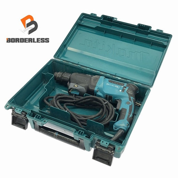☆中古品☆ makita マキタ 100V 26mm ハンマドリル HR2601F 本体+パーツ+ケース SDSプラスシャンク 穴あけ 穿孔 ハツリ/ 斫り - 1