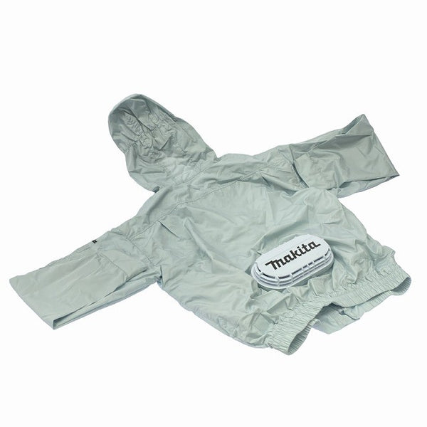 ☆未使用品☆makita マキタ 10.8V/14.4V/18V 充電式ファンジャケット FJ203DZLL サイズLL 本体のみ コードレス 空調作業服 長袖128418 - 3