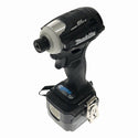 ☆未使用品☆makita マキタ 14.4V 充電式インパクトドライバ TD162DRGXB 黒 バッテリー2個(14.4V 6.0Ah) 充電器 ケース付116570 - 4