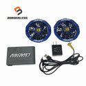 ☆中古品☆BURTLE バートル 12V エアークラフト専用バッテリー＆ファン AC230 グレー/ブルー コード 充電器付き 116703 - 1