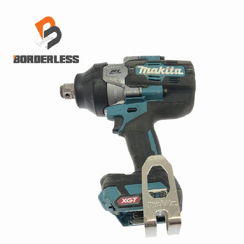 ☆比較的綺麗です☆ makita マキタ 40Vmax 充電式インパクトレンチ TW001G 電動工具 コードレス 締め付け