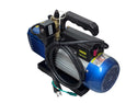 ☆中古品☆TASCO タスコ 100V オイル逆流防止弁付 高性能ツーステージ 真空ポンプ TA150XA 4ポールモーター コード式126861 - 4