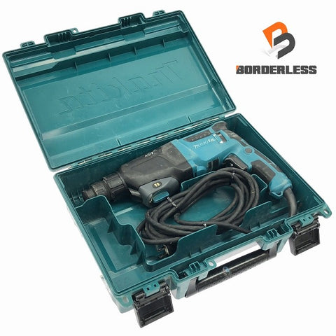 ☆中古品☆ makita マキタ 100V 26mm ハンマドリル HR2601F 本体+パーツ+ケース SDSプラスシャンク 穴あけ 穿孔 ハツリ/ 斫り - 0