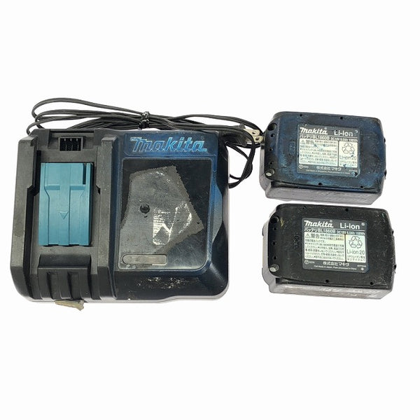 ☆中古品☆ makita マキタ 充電式インパクトドライバ TD172DRGX 青 バッテリ2個(18V6.0Ah) 充電器 ケース付 - 10