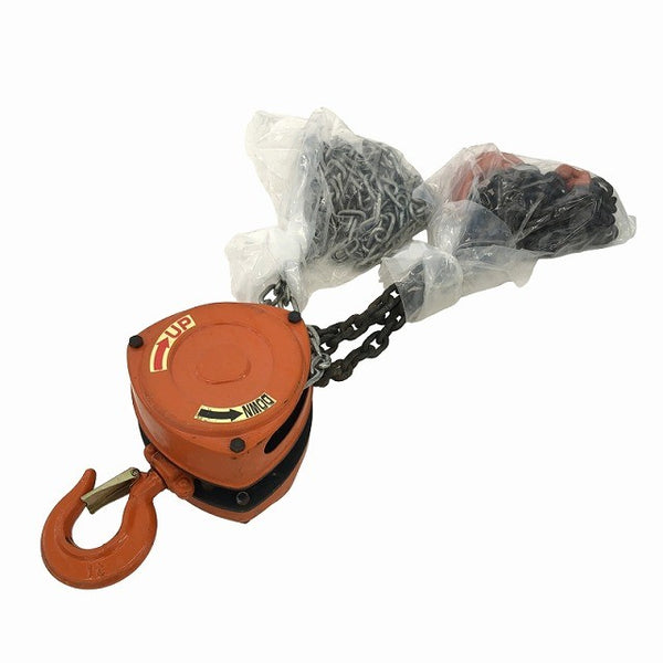 ☆中古品☆HHH スリーエッチ チェーンブロック TYPE-R2 荷重1ton チェンブロック 荷揚げ機 吊り具118894 - 3