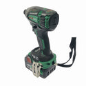 ☆美品☆HiKOKI ハイコーキ 18V コードレスインパクトドライバ WH18DDL2 2LXPK ( L ) バッテリー2個(BSL36A18) 充電器 ケース付116893 - 7