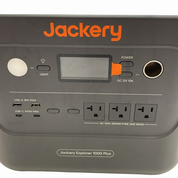 ☆極美品☆ Jackery ジャクリ ポータブル電源 1000 Plus JE-1000C 1264.64Wh 2000W アウトドア キャンプ 防災 非常用電源111590 - 7
