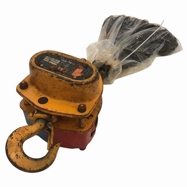 ☆中古品2個セット☆KITO キトー チェーンブロック CB010 M3形 荷重1.0ton/1ton 揚程2.5m 手動式 チェンブロック 吊り具 荷揚げ135817 - 4