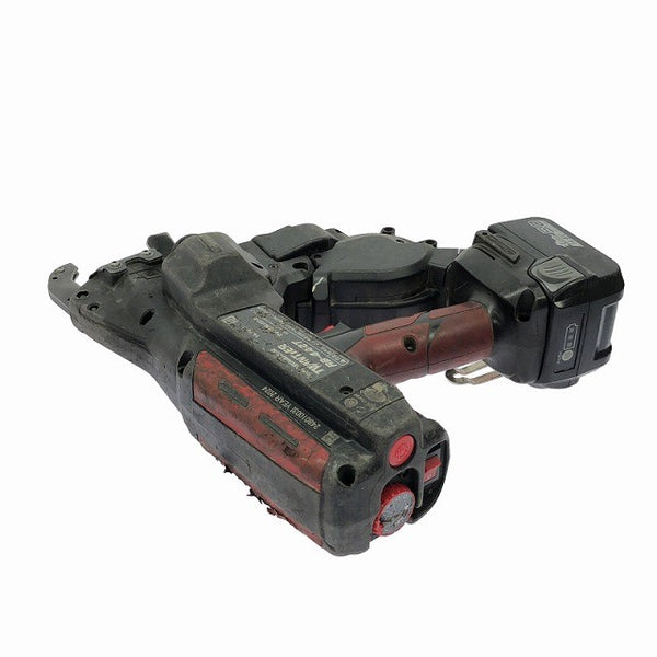 ☆中古品☆ MAX マックス 14.4V 充電式鉄筋結束機ツインタイア RB-442T-B2C/1450A バッテリー2個(5.0Ah)充電器 ケース付き128210 - 7