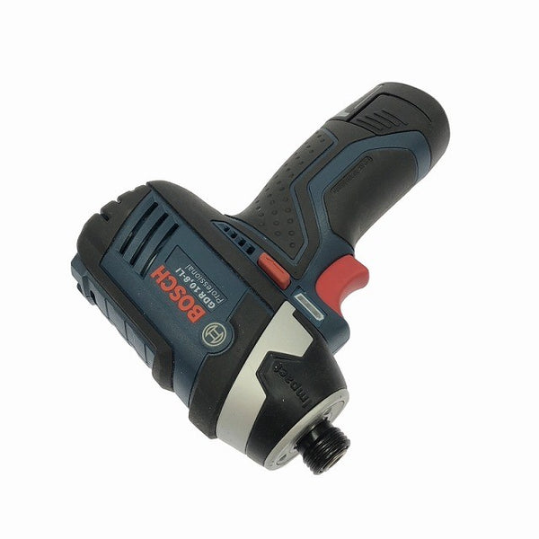 ☆美品☆BOSCH ボッシュ 10.8V バッテリーインパクトドライバー GDR10.8V-LI バッテリー(10.8V 2.0Ah) 充電器付き125687 - 6