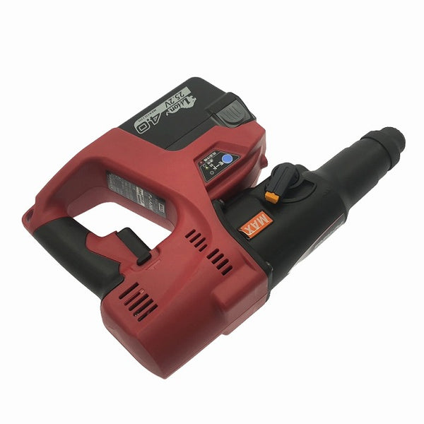 ☆未使用品☆ MAX マックス 25.2V 充電式ブラシレスハンマドリル PJ-R265-B2C/40A バッテリー2個(4.0Ah)付 充電器/ケース付 - 6