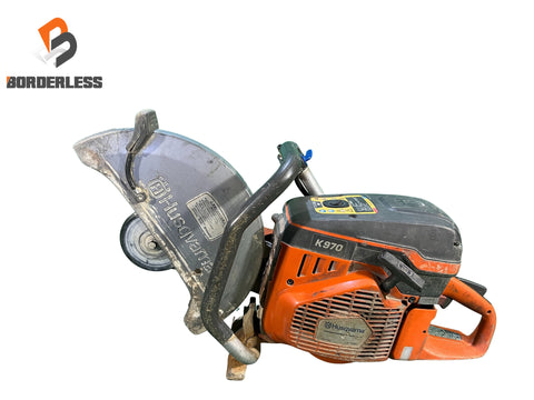 ☆中古品☆Husqvarna ハスクバーナ パワーカッター K970 3 14インチ/350mm エンジン式 コンクリートカッター エンジンカッター125783