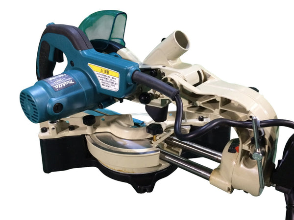 ☆中古美品☆makita マキタ 100V 165㎜ スライドマルノコ LS0611 卓上スライド丸ノコ ライト・レーザー無しモデル 木工 DIY118087 - 4