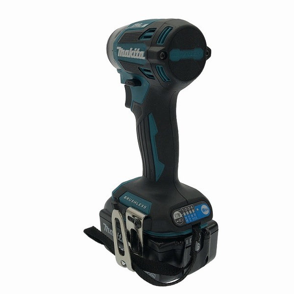 ☆極美品☆makita マキタ 18V 充電式インパクトドライバ TD173DRGX バッテリー2個(18V 6.0Ah) 充電器付き 電動工具 締め付け116806 - 7