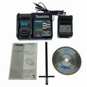 ☆比較的綺麗☆makita マキタ 40Vmax 185mm 充電式チップソーカッター CS001G バッテリ1個(4.0Ah) 充電器付 チップソー切断機129635 - 10