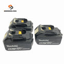 ☆中古品☆makita マキタ 18V 6.0Ah 純正 リチウムイオンバッテリー BL1860B(残量表示付)×2台 BL1850×1台 蓄電池136849 - 1