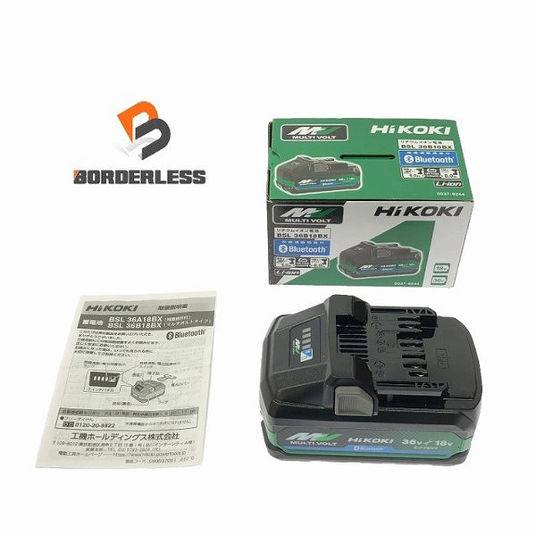 ☆未使用品☆HiKOKI ハイコーキ 36V 4.0Ah 純正 マルチボルトバッテリー BSL36B18BX Bluetooth リチウムイオン電池129914 - 1