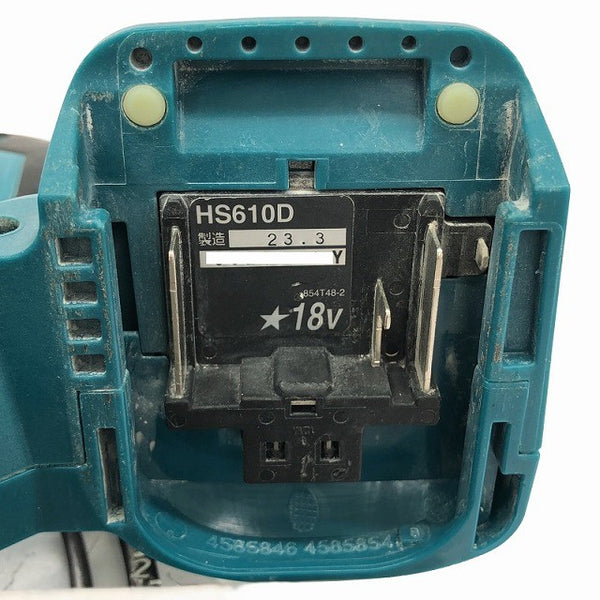 ☆中古品☆ makita マキタ 18V 165mm 充電式マルノコ HS610D 丸ノコ 丸鋸134377 - 8