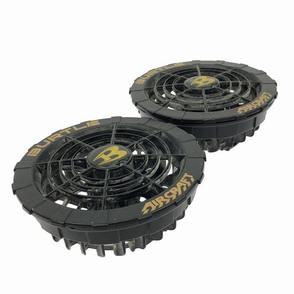 ☆中古品セット☆ BURTLE バートル 17V エアクラフトバッテリー AC300 ファンユニット AC310/311 充電ケーブル 暑さ対策132005 - 2