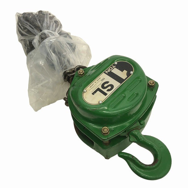 ☆中古品☆メーカー不明 チェーンホイスト SL 1TON/1ton ハンドツール 荷揚げ 運搬137988 - 4