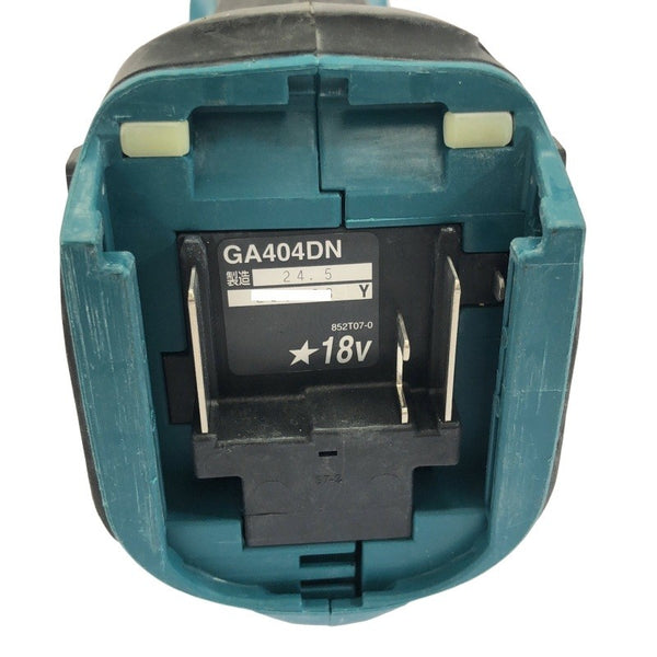 ☆中古品☆makita マキタ 18V 100mm 充電式ディスクグラインダー GA404DN 本体のみ コードレス バッテリー式 ディスクサンダー118408 - 9