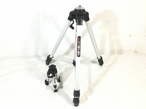☆中古品☆TAJIMA タジマ オートレーザー墨出し器 AL-KY 受光器 三脚2本 ケース付 レーザーライン短・横119004 - 10
