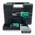 ☆中古品☆makita マキタ 14.4V 充電式ドライバドリル MDF347DS バッテリ1個(14.4V1.5Ah) 充電器 ケース付 ドリルドライバー 電動工具129593 - 3