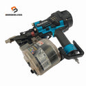 ☆中古品☆makita マキタ 90mm 高圧 エア釘打機 AN936H 青 エア釘打ち機 コイルネイラ ロール釘打機 ロール釘打ち機 エア工具135488 - 1
