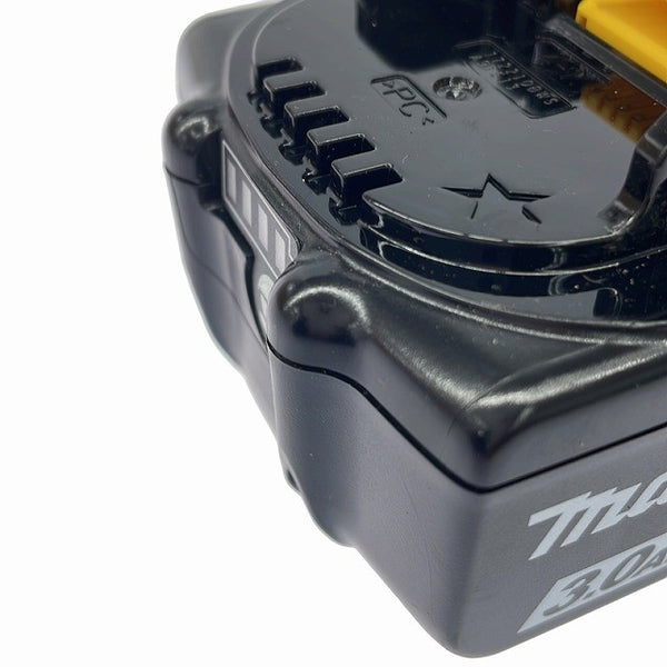☆極美品☆makita マキタ 18V 3.0Ah 純正 リチウムイオンバッテリー BL1830B 残量表示付 リチウムイオン電池 蓄電池 充電池132197 - 8