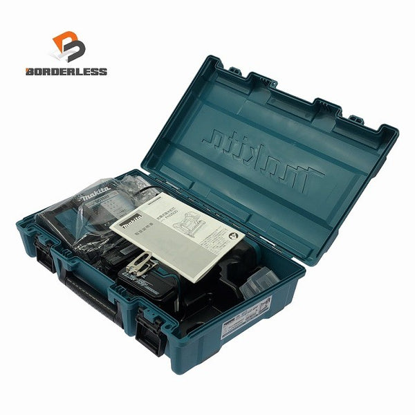 ☆未使用品☆makita マキタ 18V 35mm 充電式面木釘打機 FN350DRG バッテリー1個(18V 6.0Ah)充電器付 フィニッシュネイラ119115 - 1