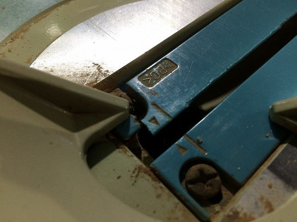 ☆中古品 コメント必読☆ makita マキタ 100V 50/60Hz 216mm スライドマルノコ LS0814F ライト付き 電動工具 切断117293 - 8