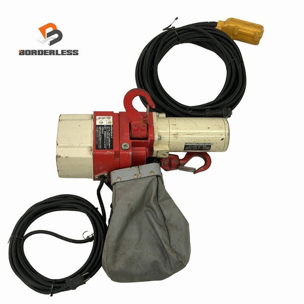 ☆中古品☆makita マキタ チェーンホイスト CH1015A リモコン付き 100㎏ 一速形 電動ホイスト 電動チェーンホイスト 100V129757 - 1