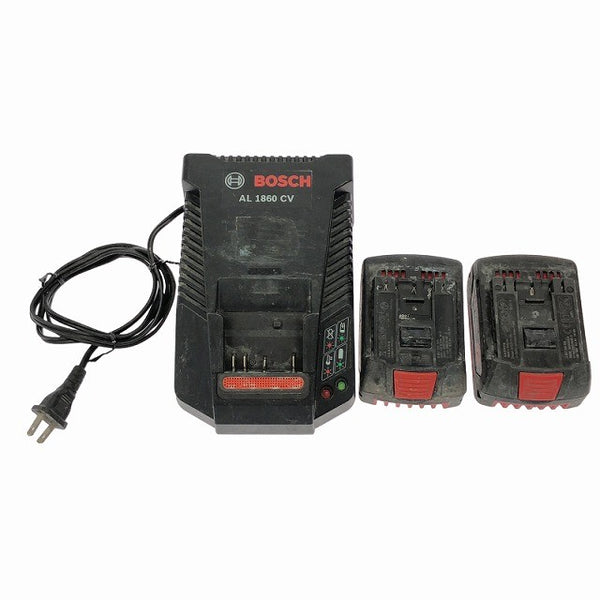 ☆中古品☆ BOSCH ボッシュ 18V バッテリーハンマードリル GBH18V-EC 本体+バッテリー2個(3.0Ah/6.0Ah)充電器+ケース136672 - 9