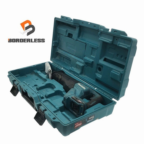 ☆中古品☆makita マキタ 40Vmax 充電式レシプロソー JR001G 本体＋ケース付  電動工具 切断 木工 鉄工 セーバーソー115464 - 1