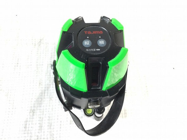☆中古品☆TAJIMA タジマ グリーンレーザー墨出し器 ZEROG-KJY 受光器(RCV-G) ケース付 レーザー墨出し機118064 - 9